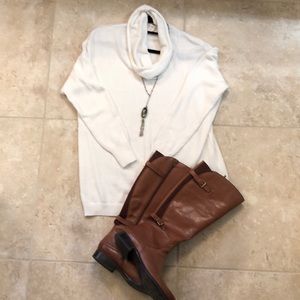 Maternity Cowl Neck Sweater LG